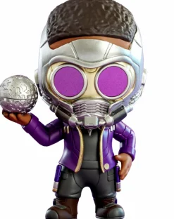 Cosbaby>What If...? What If…? - T’Challa Star-Lord Cosbaby (S) Hot Toys Figure