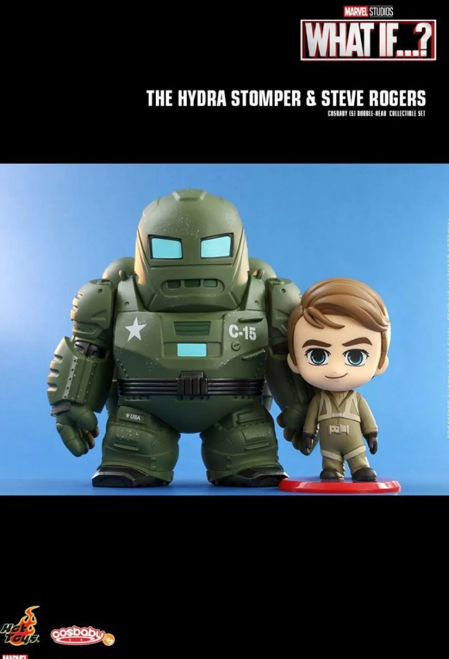 Cosbaby>What If...? What If…? - The Hydra Stomper & Steve Rogers Cosbaby (S) Hot Toys Figure