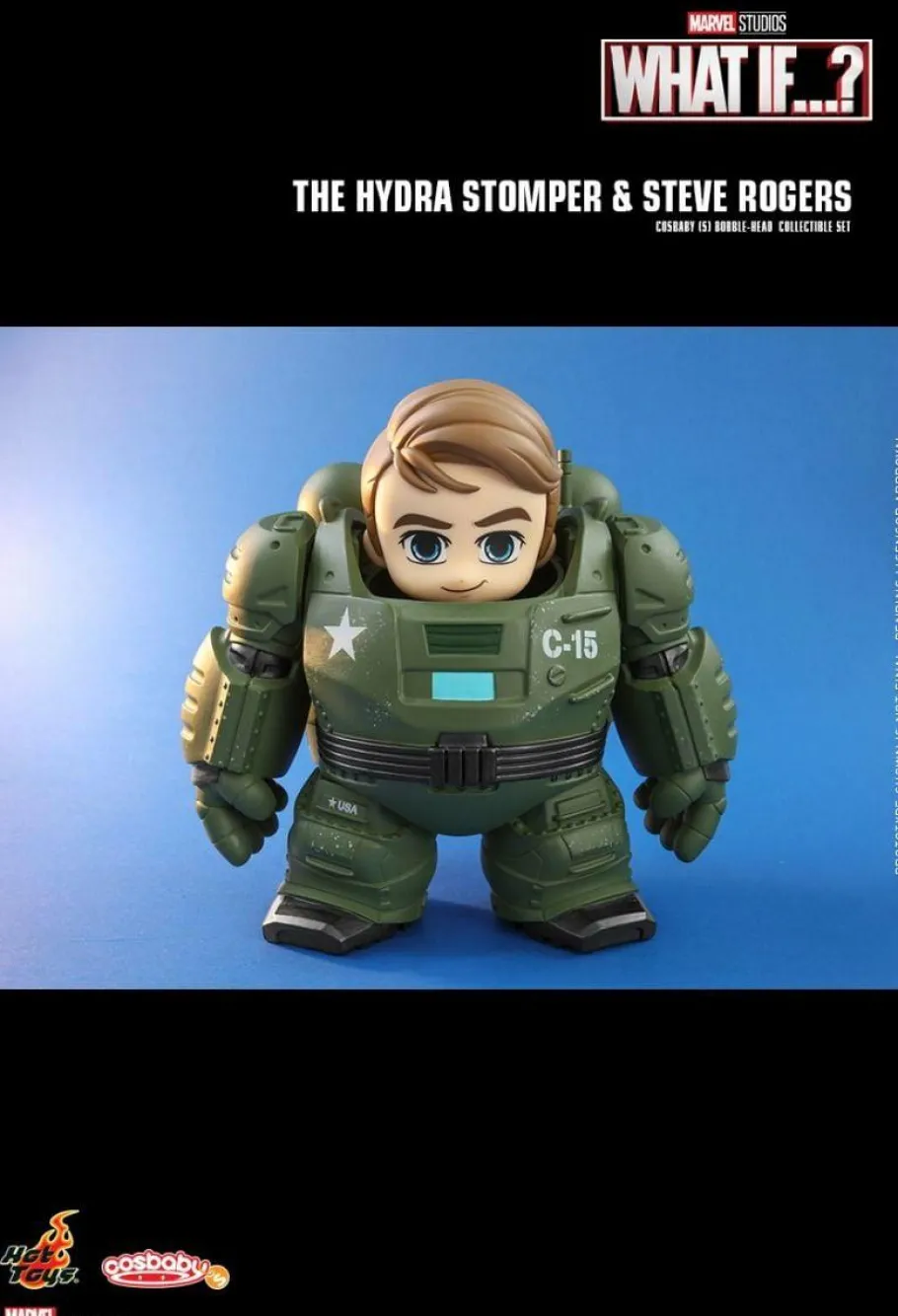 Cosbaby>What If...? What If…? - The Hydra Stomper & Steve Rogers Cosbaby (S) Hot Toys Figure