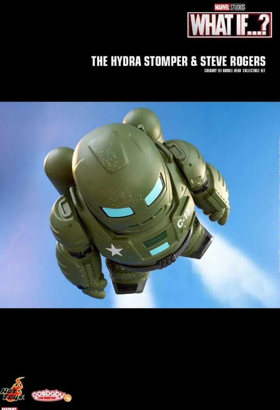 Cosbaby>What If...? What If…? - The Hydra Stomper & Steve Rogers Cosbaby (S) Hot Toys Figure
