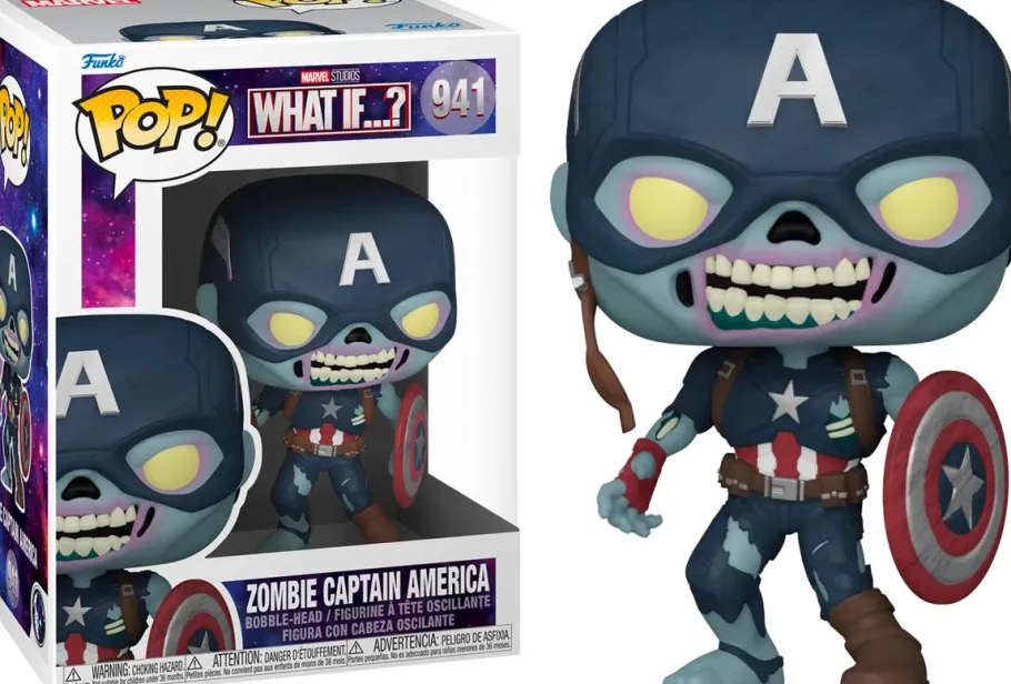 Standard Pop!>What If...? What If…? - Zombie Captain America Pop! Vinyl Figure