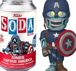 Designer Vinyl>What If...? What If…? - Zombie Captain America Vinyl SODA Figure in Collector Can (International Edition)
