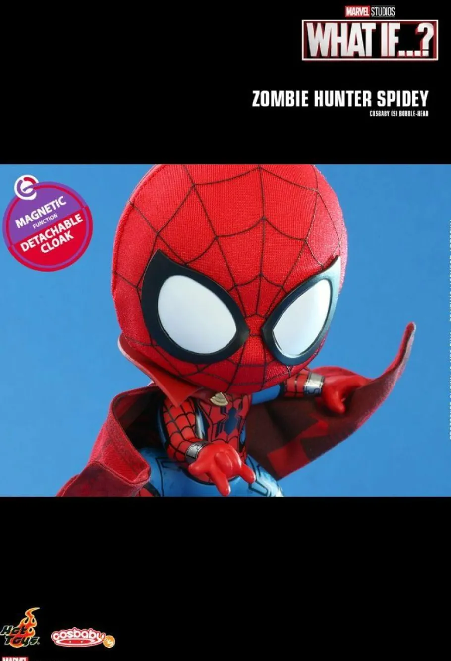 Cosbaby>What If...? What If…? - Zombie Hunter Spidey Cosbaby (S) Hot Toys Figure