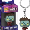 Pop! Keychains>What If...? What If…? - Zombie Iron Man Pocket Pop! Vinyl Keychain