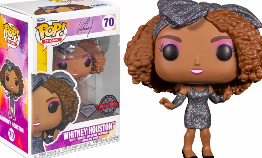 Standard Pop!>Whitney Houston - How Will I Know Diamond Glitter Pop! Vinyl Figure