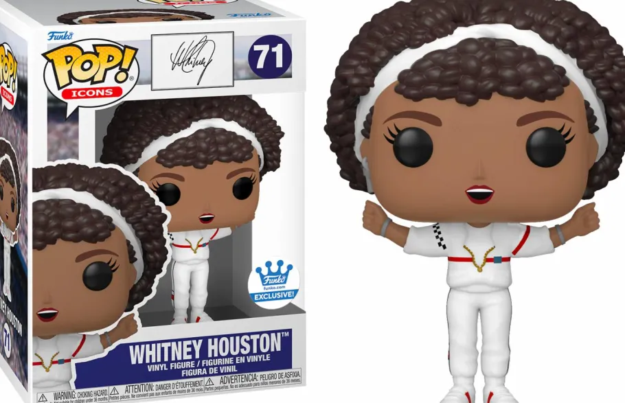 Standard Pop!>Whitney Houston - in Super Bowl Outfit Pop! Vinyl Figure (Funko / Popcultcha Exclusive)