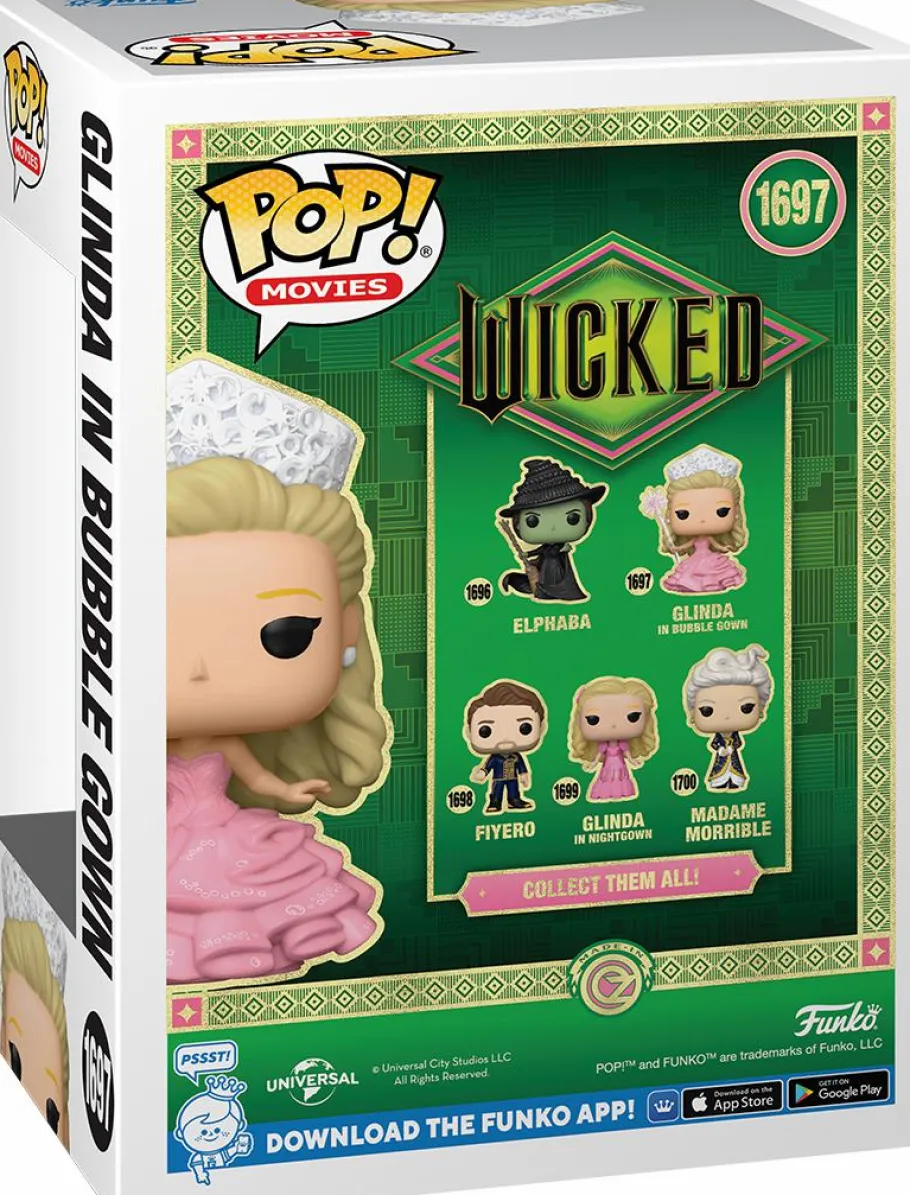 Standard Pop!>Wicked (2024) - Glinda in Bubble Gown Pop! Vinyl Figure