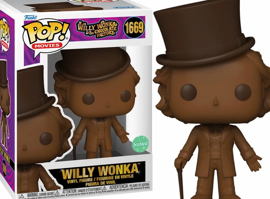 Standard Pop!>Willy Wonka and the Chocolate Factory - Willy Wonka (Chocolate Bar) Scented Pop! Vinyl Figure