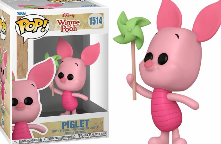Standard Pop!>Winnie the Pooh - Piglet with Pinwheel Pop! Vinyl Figure