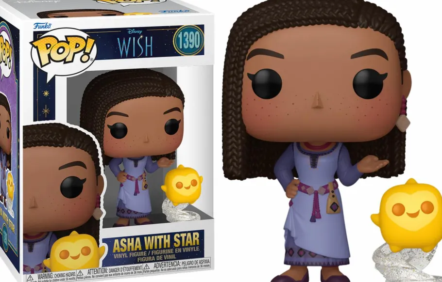 Standard Pop!>Wish (2023) - Asha with Star Pop! Vinyl Figure