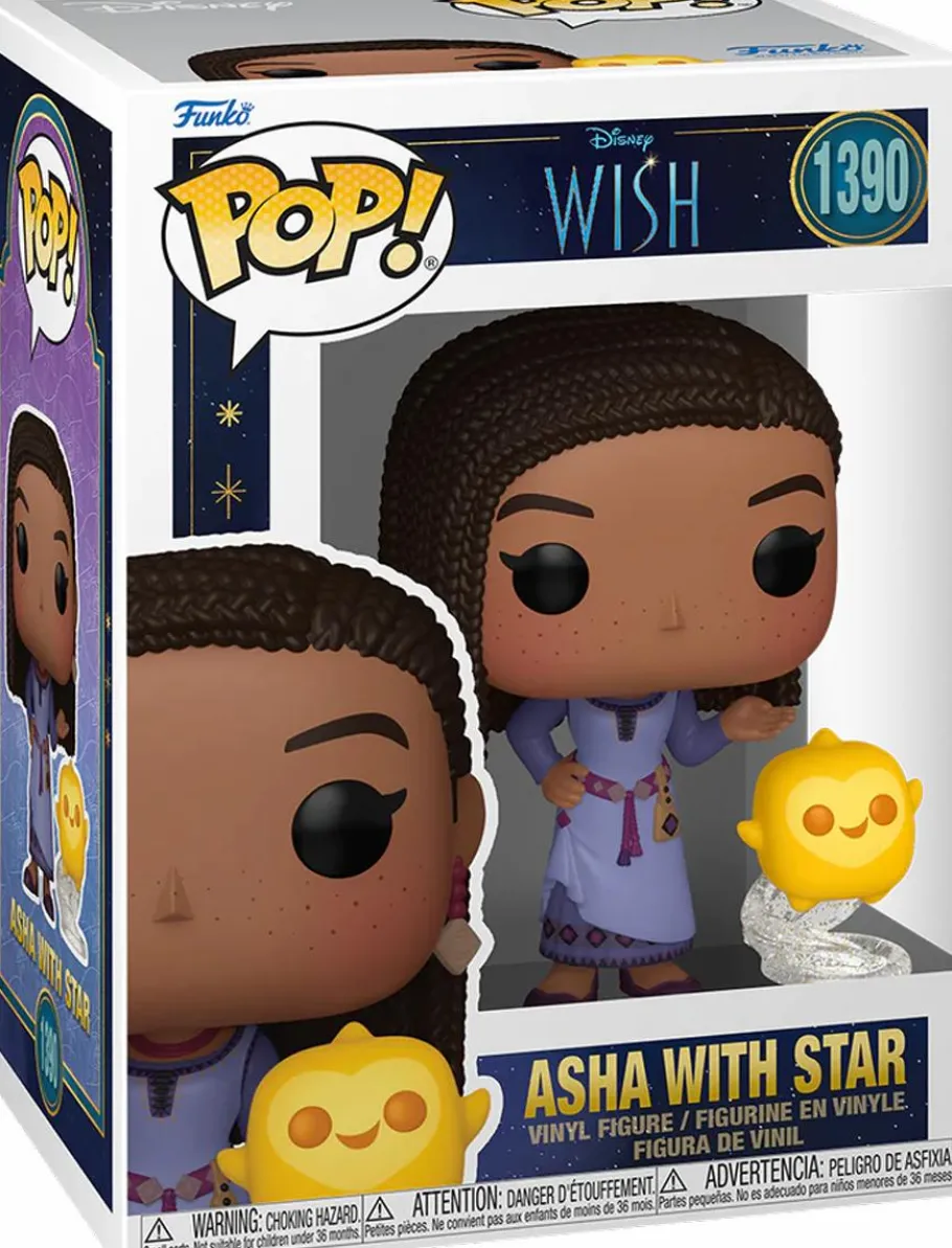 Standard Pop!>Wish (2023) - Asha with Star Pop! Vinyl Figure