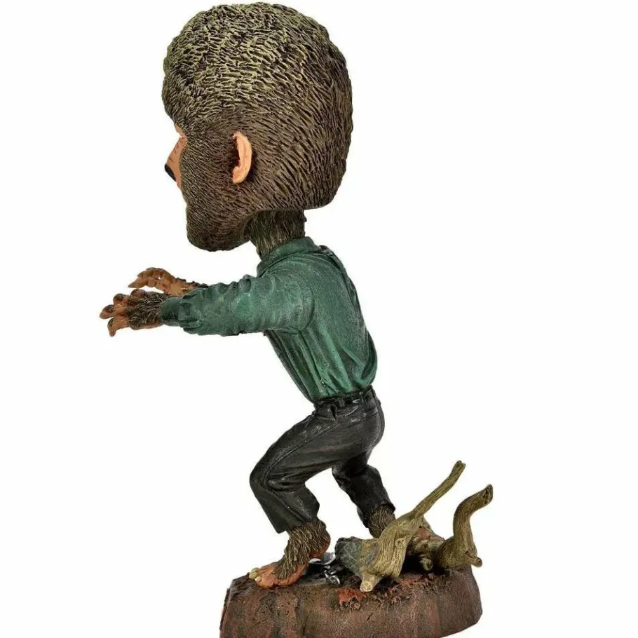 Bobble-Heads>Universal Monsters Wolfman (1941) - Wolfman Head Knocker Resin Bobble Head
