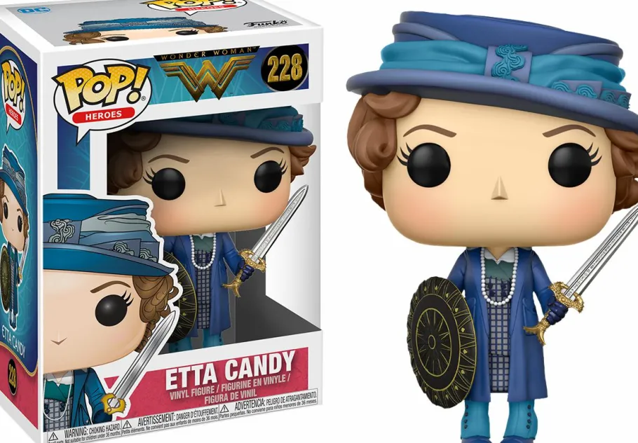 Standard Pop!>Wonder Woman (2017) - Etta Candy with God-Killer Sword and Shield Pop! Vinyl Figure