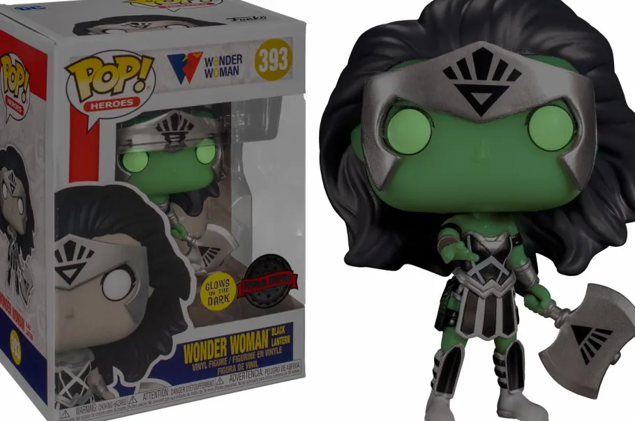 Standard Pop!>Wonder Woman - Black Lantern Glow in the Dark 80th Anniversary Pop! Vinyl Figure