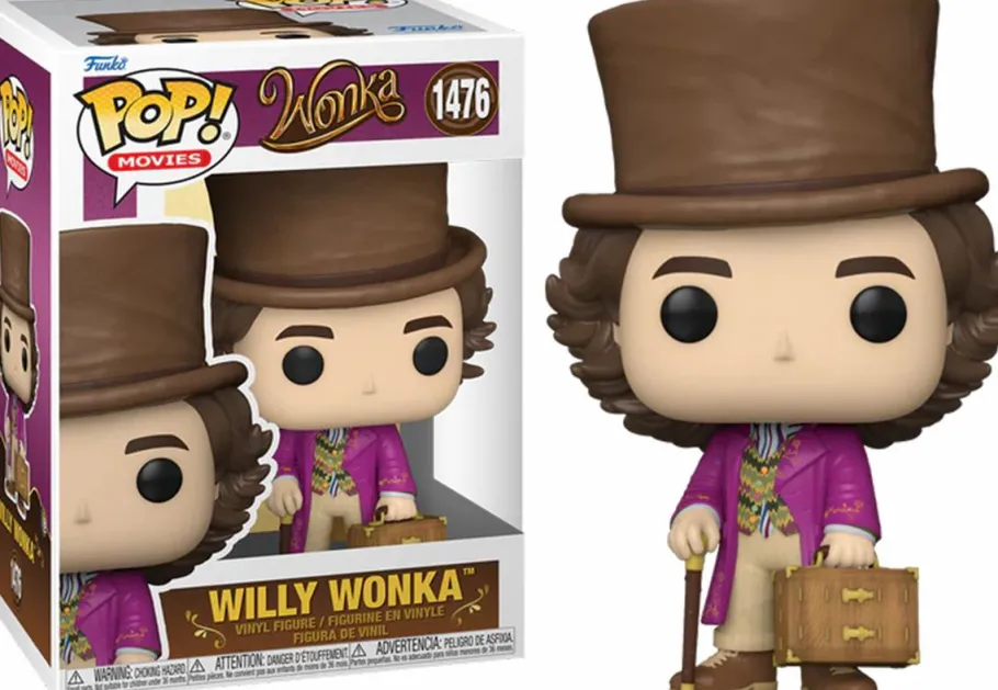 Standard Pop!>Willy Wonka and the Chocolate Factory Wonka (2023) - Willy Wonka Pop! Vinyl Figure