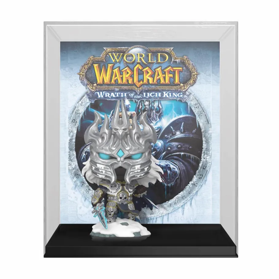Pop! Covers>World of Warcraft : Wrath of the Lich King - Lich King Glow-in-the-Dark Pop! Game Covers Vinyl Figure