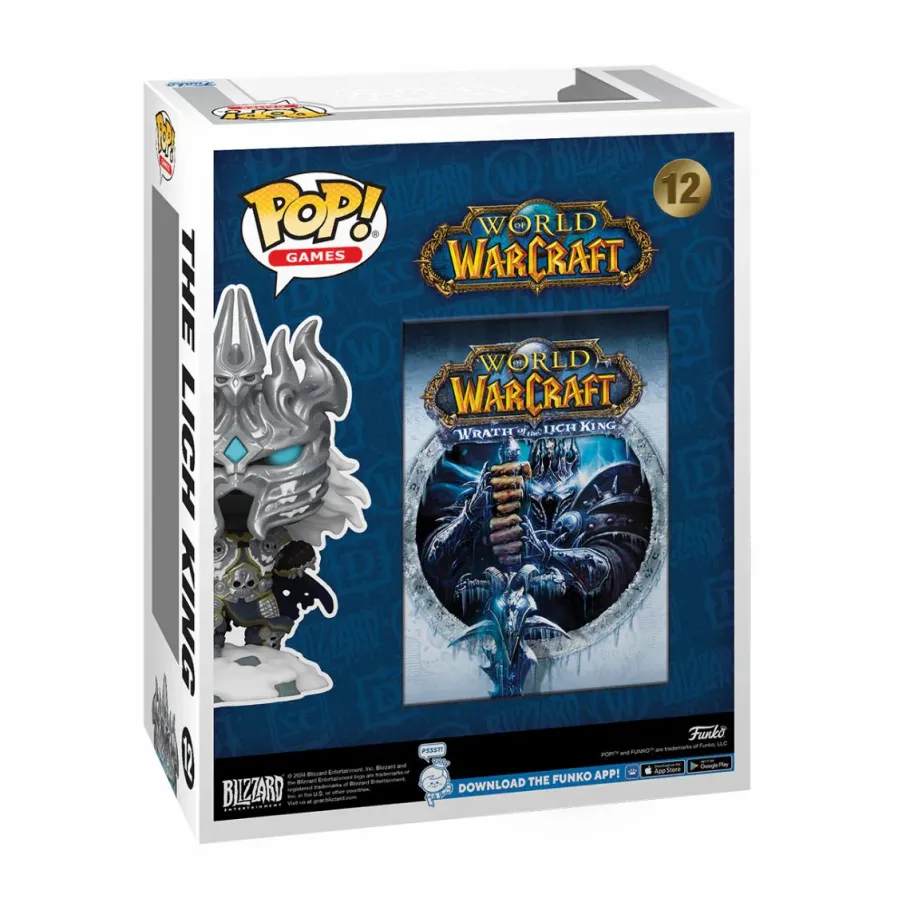 Pop! Covers>World of Warcraft : Wrath of the Lich King - Lich King Glow-in-the-Dark Pop! Game Covers Vinyl Figure