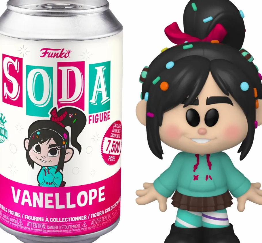 Designer Vinyl>Wreck-It-Ralph Wreck-It Ralph - Vanellope Vinyl SODA Figure in Collector Can (International Edition)