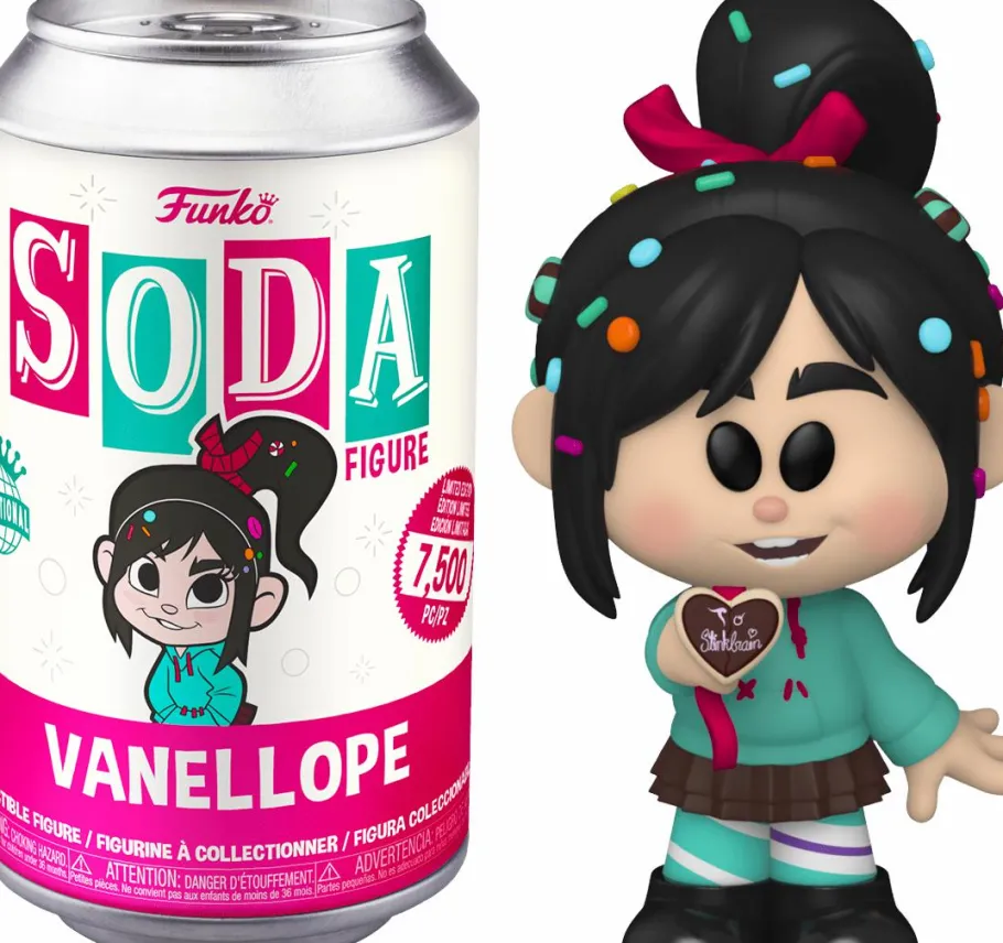 Designer Vinyl>Wreck-It-Ralph Wreck-It Ralph - Vanellope Vinyl SODA Figure in Collector Can (International Edition)
