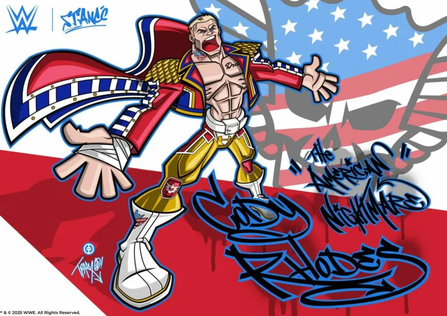 Designer Vinyl>WWE - "American Nightmare" Cody Rhodes Special Edition 8.5" Vinyl Figure by Tracy Tubera