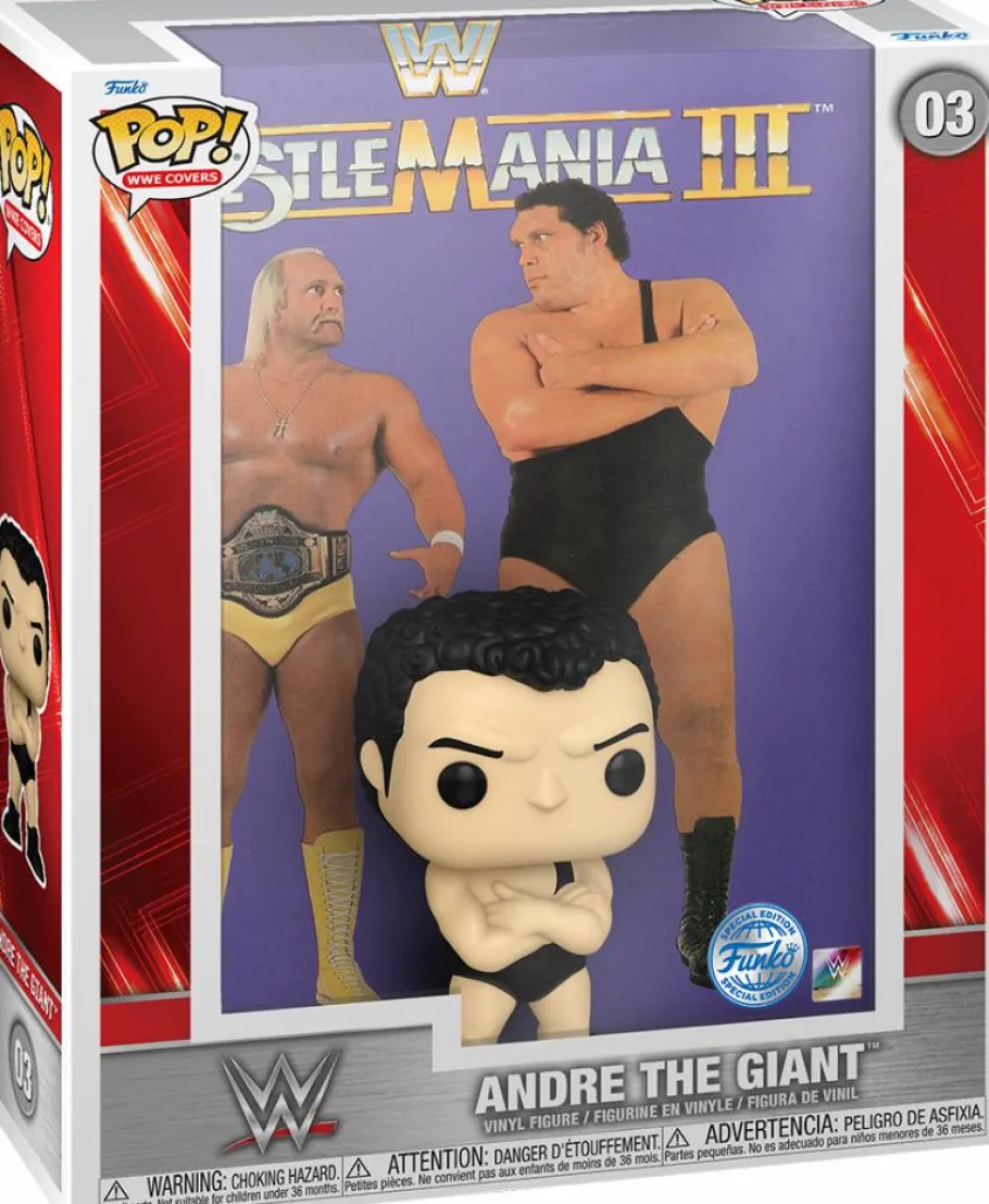 Pop! Covers>Wrestling WWE/WWF WWE - Andre the Giant WrestleMania III Pop! Covers Vinyl Figure