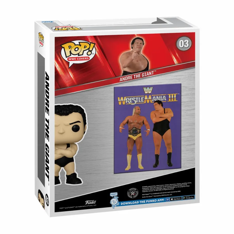Pop! Covers>Wrestling WWE/WWF WWE - Andre the Giant WrestleMania III Pop! Covers Vinyl Figure