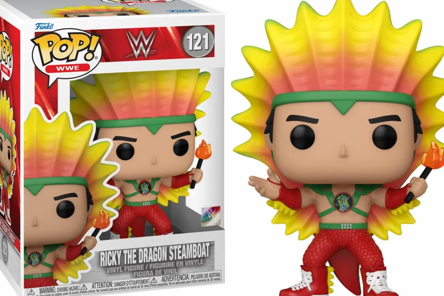 Standard Pop!>Wrestling WWE/WWF WWE - Ricky “The Dragon” Steamboat Pop! Vinyl Figure