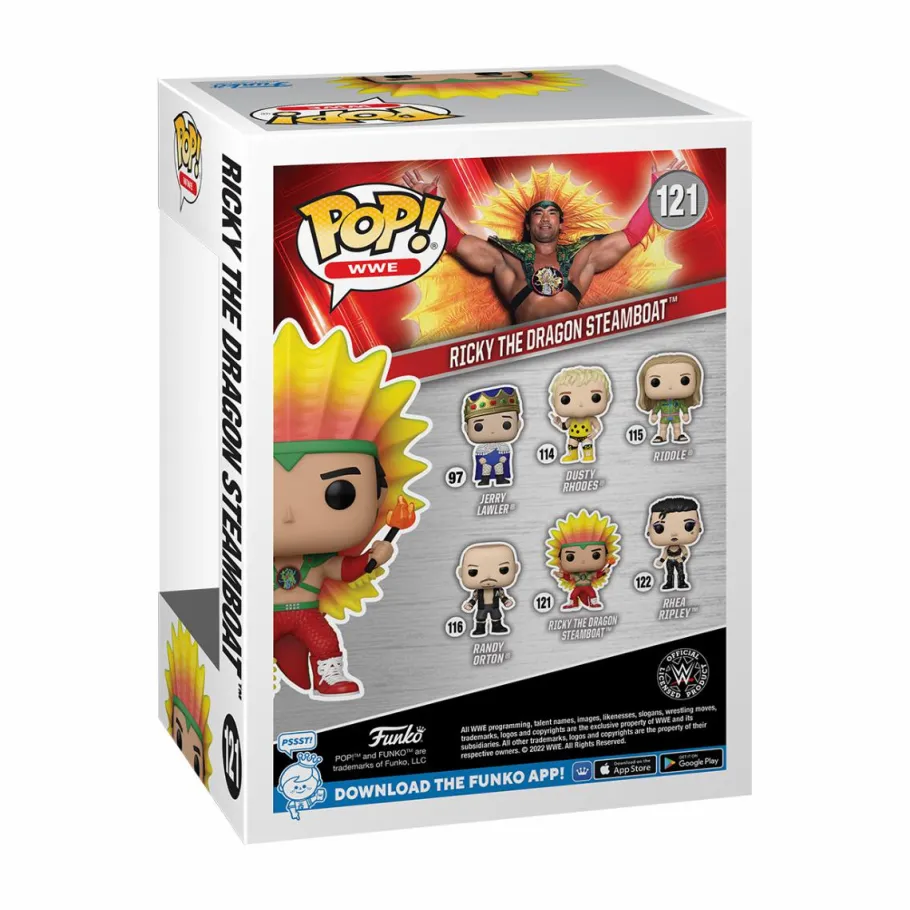 Standard Pop!>Wrestling WWE/WWF WWE - Ricky “The Dragon” Steamboat Pop! Vinyl Figure