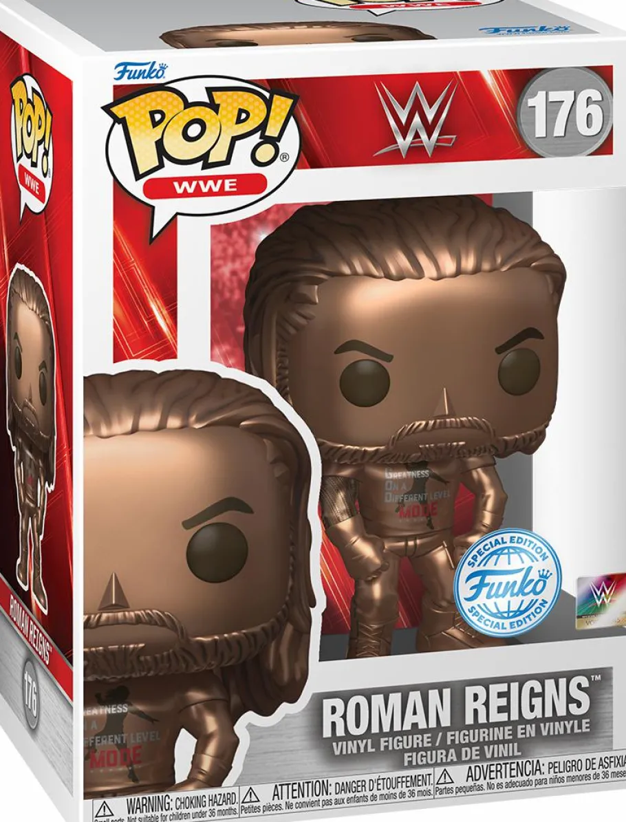 Standard Pop!>WWE - Roman Reigns (Bronze) Pop! Vinyl Figure