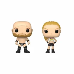 Standard Pop!>Wrestling WWE/WWF WWE - Triple H & "Rowdy" Rhonda Rousey Pop! Vinyl Figure 2-Pack