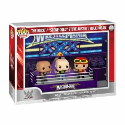 Pop! Moments>Wrestling WWE/WWF WWE: WrestleMania 30 - The Rock, "Stone Cold" Steve Austin & Hulk Hogan Opening Toast Pop! Moment Vinyl Figure