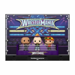 Pop! Moments>Wrestling WWE/WWF WWE: WrestleMania 30 - The Rock, "Stone Cold" Steve Austin & Hulk Hogan Opening Toast Pop! Moment Vinyl Figure