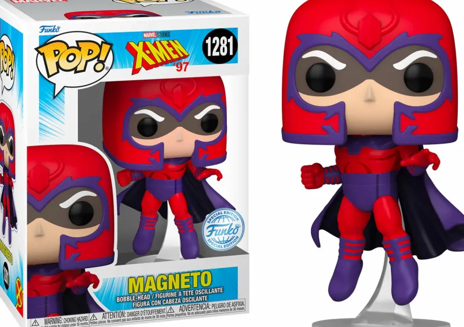 Standard Pop!>X-Men '97 (2024) - Magneto Pop! Vinyl Figure (Popcultcha Exclusive)