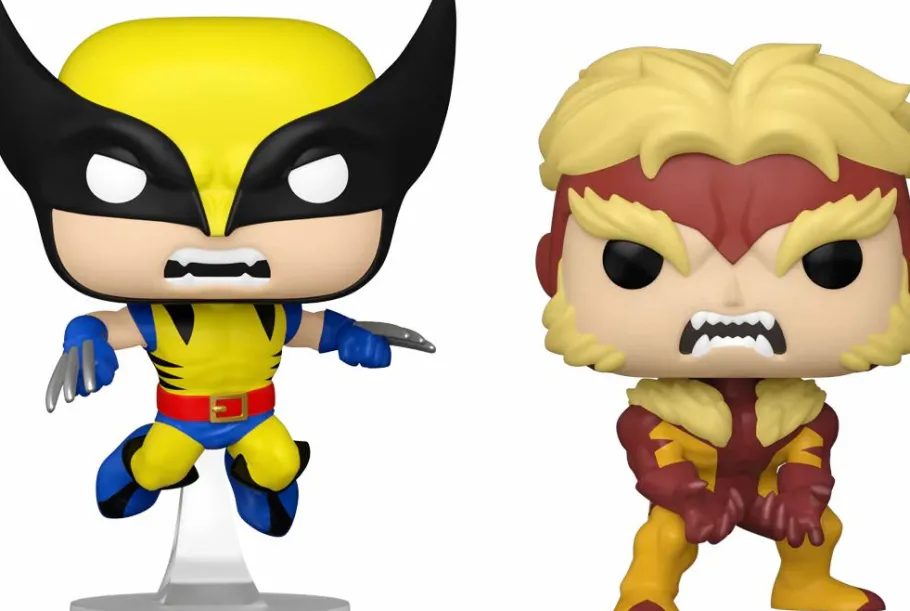 Pop! Bundles>Wolverine X-Men - Logan & Sabretooth 50th Anniversary Pop! Vinyl Figure 2-Pack (Popcultcha Exclusive)
