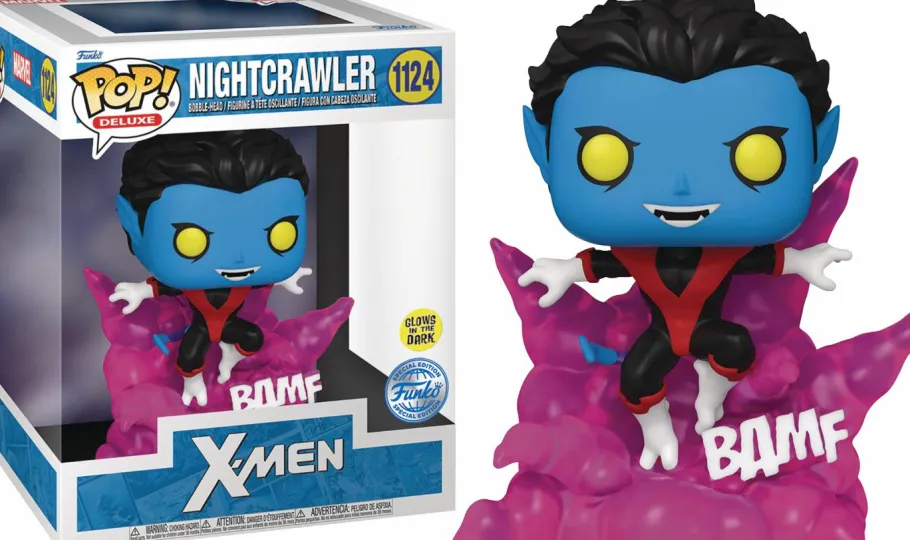 Pop! Deluxe>X-Men - Nightcrawler Teleporting Glow in the Dark Deluxe Pop! Vinyl Figure