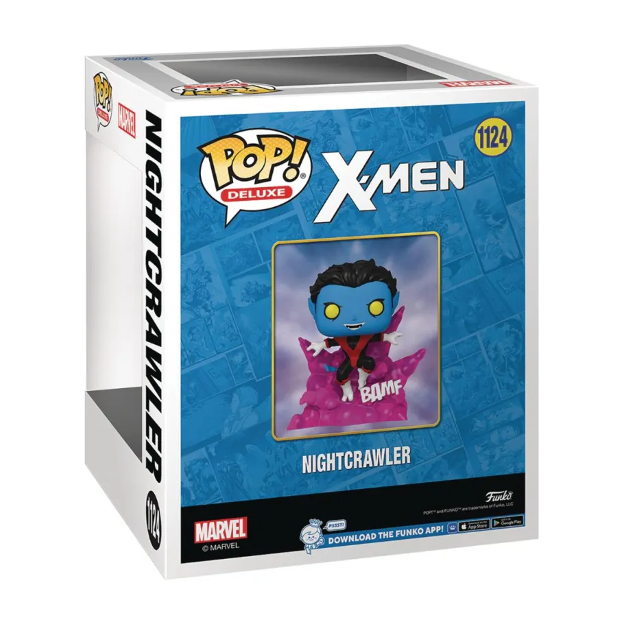 Pop! Deluxe>X-Men - Nightcrawler Teleporting Glow in the Dark Deluxe Pop! Vinyl Figure