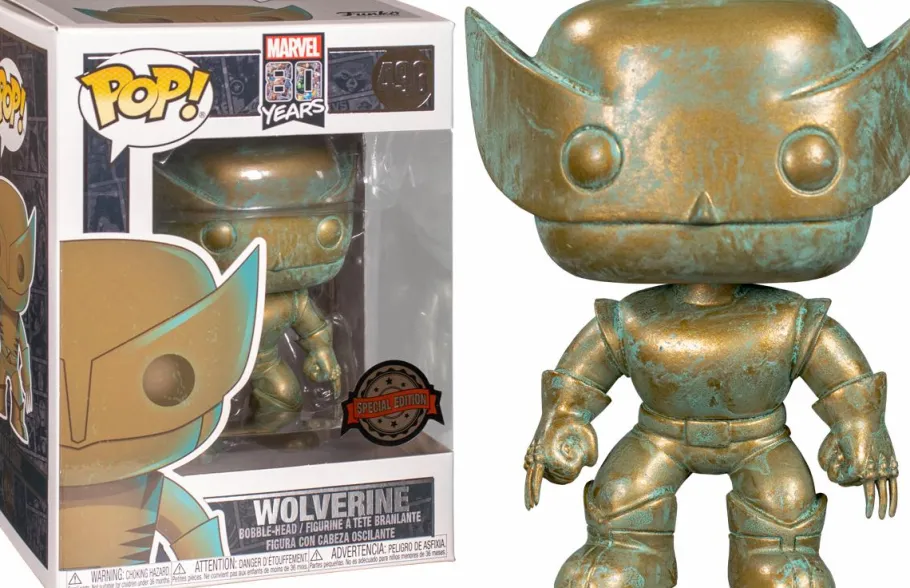 Standard Pop!>X-Men - Wolverine Patina 80th Anniversary Pop! Vinyl Figure