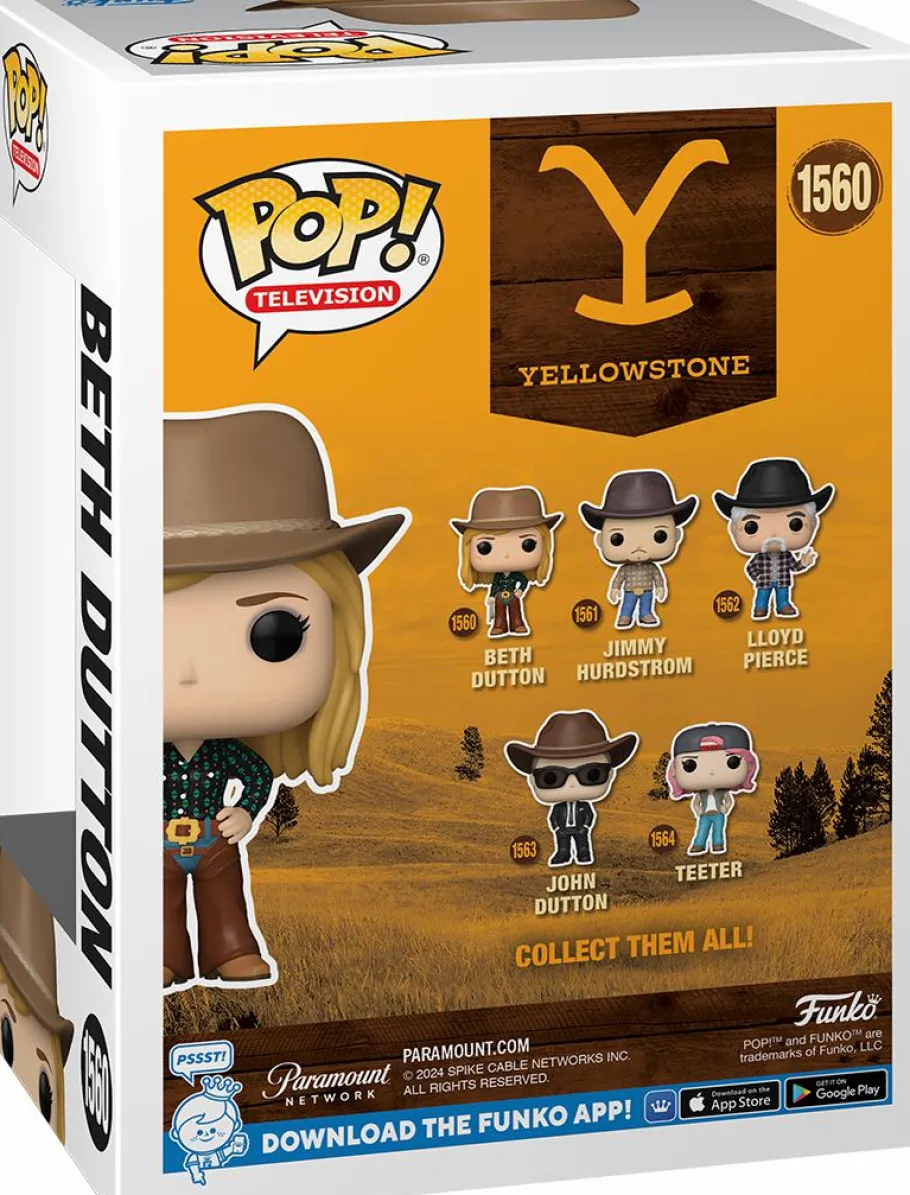 Standard Pop!>Yellowstone - Beth Dutton with Lasso Pop! Vinyl Figure