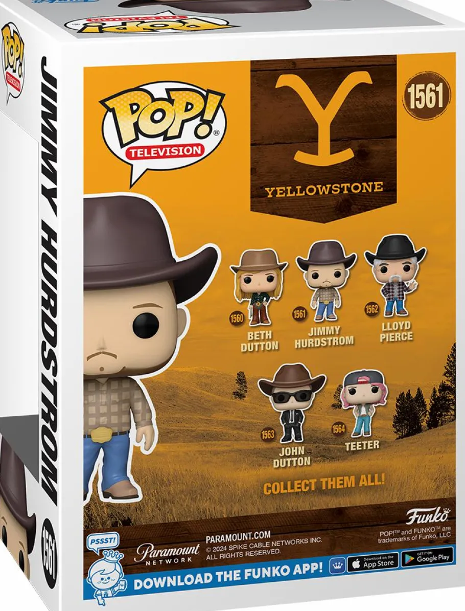 Standard Pop!>Yellowstone - Jimmy Hurdstrom Pop! Vinyl Figure