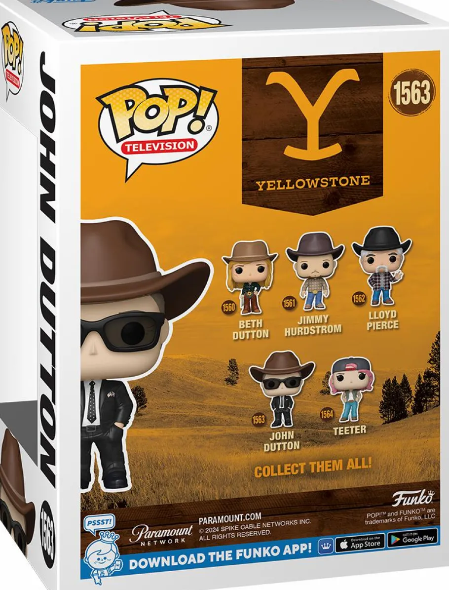 Standard Pop!>Yellowstone - John Dutton with Sunglasses Pop! Vinyl Figure