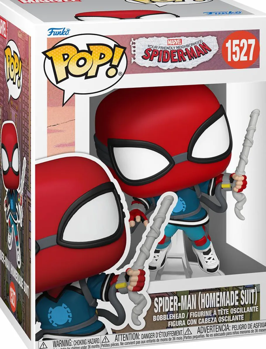 Standard Pop!>Spider-Man Your Friendly Neighborhood (2025) - (Homemade Suit) Pop! Vinyl Figure