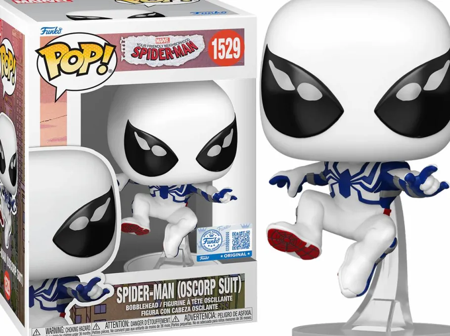 Standard Pop!>Spider-Man Your Friendly Neighborhood (2025) - (Oscorp Suit) Pop! Vinyl Figure (Popcultcha Exclusive)