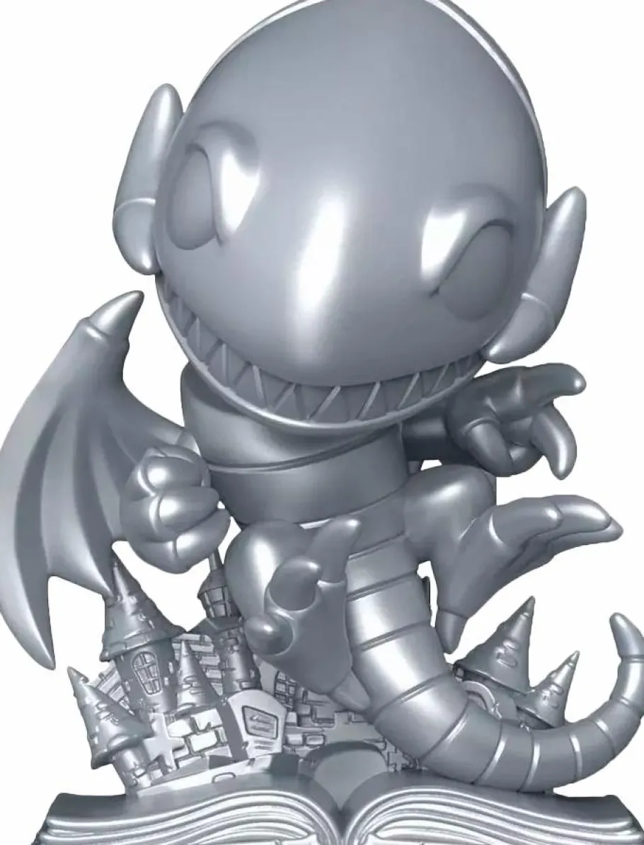 Pop! & Tee Sets>Yu-Gi-Oh! - Blue Eyes Toon Dragon Metallic Pop! Vinyl Figure & T-Shirt Box Set