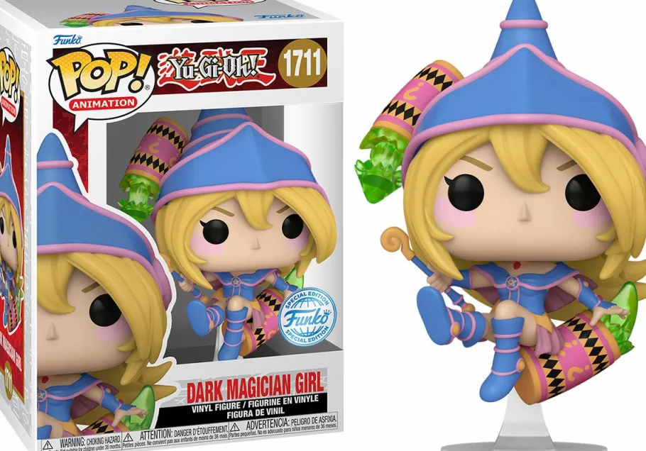 Standard Pop!>Yu-Gi-Oh! - Dark Magician Girl with Cylinders Pop! Vinyl Figure