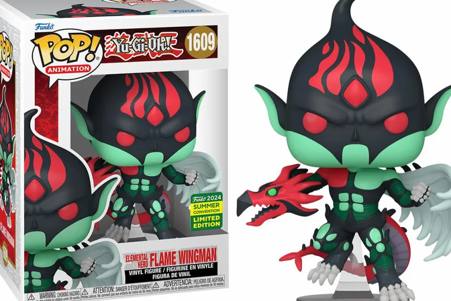 Standard Pop!>Yu-Gi-Oh! - Elemental Hero Flame Wingman Pop! Vinyl Figure (2024 Summer Convention Exclusive)