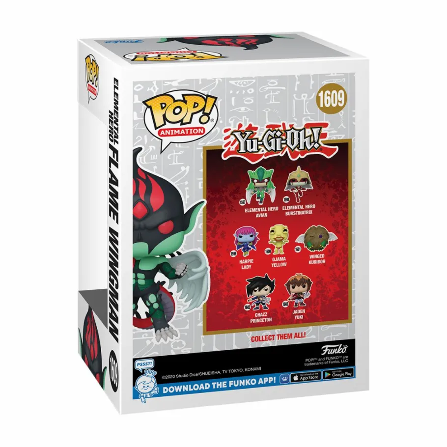 Standard Pop!>Yu-Gi-Oh! - Elemental Hero Flame Wingman Pop! Vinyl Figure (2024 Summer Convention Exclusive)