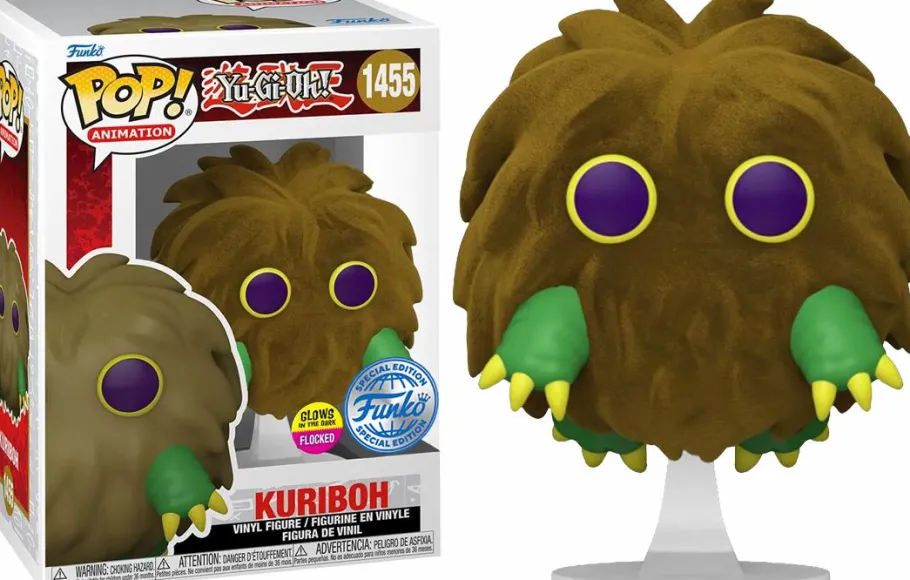 Standard Pop!>Yu-Gi-Oh! - Kuriboh Flocked Glow-in-the-Dark Pop! Vinyl Figure