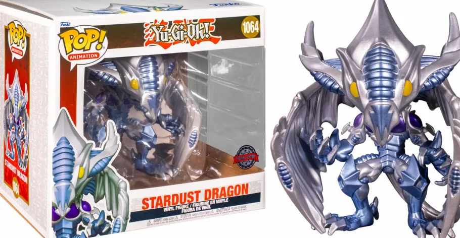 Super-Sized Pop!>Yu-Gi-Oh! - Stardust Dragon 6" Super Sized Pop! Vinyl Figure