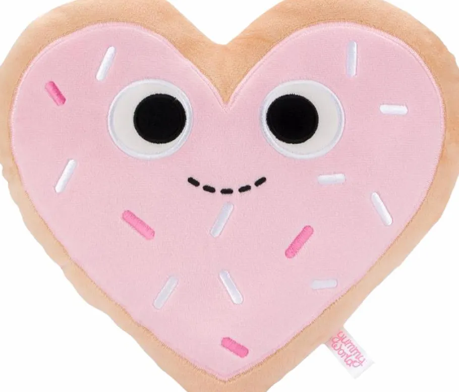 Designer Plush>Yummy World - Haylee Heart Cookie 10” Plush