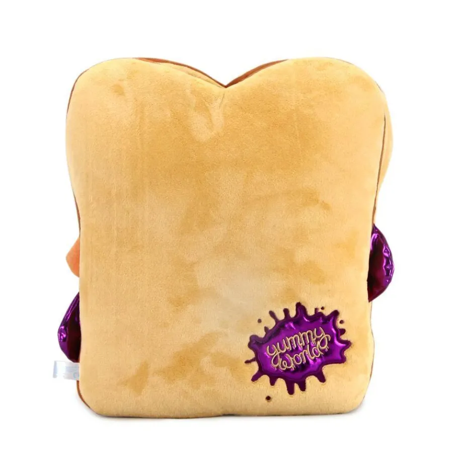 Designer Plush>Yummy World - Parker & Jayden Peanut Butter & Jelly Sandwich 16” Plush